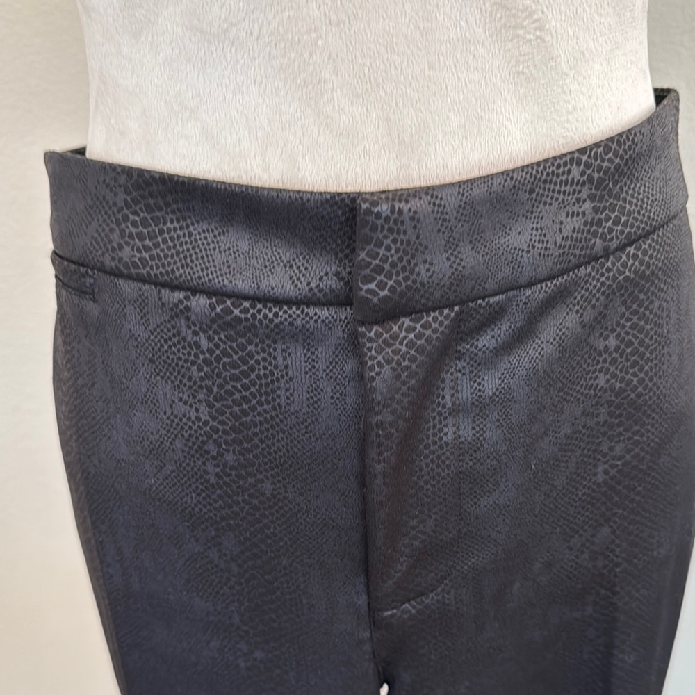 NYDJ Black Snake Trousers LiftXTuck 12